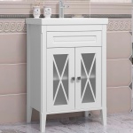 Тумба под раковину Opadiris Палермо 60 белая матовый 