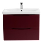 Тумба под раковину BelBagno Marino-Cer 70 бордовый MARINO-CER-700-2C-SO-BRDL-P