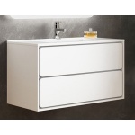 Тумба под раковину Sanvit Бруно -2 120 белый глянец