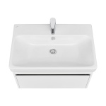 Тумба под раковину Aquaton Марти 70 белый-светлое дерево 