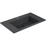 Накладная раковина Vincea 80 черная матовая