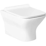 Чаша подвесного унитаза BelBagno Romano без сиденья белый