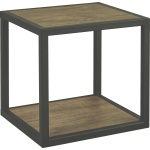 Полка Aquaton Лофт Фабрик 34 темное дерево