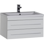 Мебель для ванной Aquanet Верона 75 подвесная белая 176669