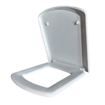 Сиденье для унитаза Gural Vit Nero белое с системой микролифт