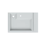 Раковина над стиральной машиной Санта Юпитер 75 L белый