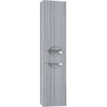 Шкаф-пенал AQUATON Сильва L дуб фьорд, с бельевой корзиной