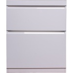 Тумба для комплекта Style Line Даллас 68 Люкс Plus напольная, белая