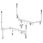 Каркас для ванны RIHO Colorado (POOTSET14)