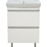 Тумба под раковину Misty Енисей 60 белая глянцевая Э-Ени01060-0112Я