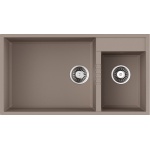 Мойка кухонная Omoikiri Tedori 85-2-U бежевая 4993942