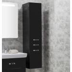 Шкаф-пенал AQUATON Америна чёрный