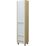 Шкаф-пенал Sanflor Ларго вяз швейцарский, белый R