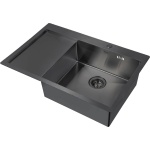 Мойка кухонная Zorg Inox PVD 7851 R grafit PVD 7851-R GRAFIT