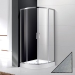 Душевой уголок Cezares Molveno R 2 100 P Cr стекло punto MOLVENO-R-2-100-P-Cr