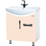 Тумба для комплекта Bellezza Лагуна 65 с ящиком, бежевая