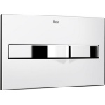 Кнопка смыва Roca PL2 Dual хром 890096001