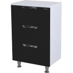 Тумба Bellezza Лагуна 50 черная