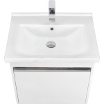 Тумба под раковину Aquaton Капри 60 белый глянцевый 1A230101KP010