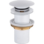 Донный клапан для раковины Allen Brau Priority Round 5.31024-21 белый матовый