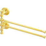 Полотенцедержатель Migliore Fortuna 27675 поворотный двойной, золото