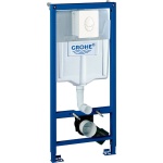 Система инсталляции для унитазов Grohe Rapid SL 38722001 4 в 1 с кнопкой смыва