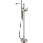 Смеситель Boheme Spectre 459-NB напольный, для ванны, nickel brush