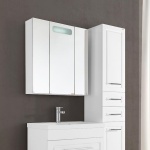 Зеркало-шкаф Vod-Ok Мальта 70, белый