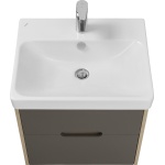 Тумба под раковину Aquaton Оливия 55 светлое дерево-серый 1A254201OLUG0