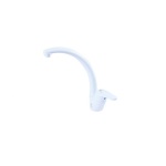 Смеситель Kaiser County 55244-4 для кухонной мойки, белый