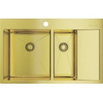 Мойка кухонная Omoikiri Akisame 78-2 LG-L светлое золото 4973087