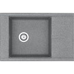 Мойка кухонная AQUATON Делия 78 серая 1A715132DE230