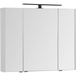 Зеркало-шкаф Aquanet Латина 90 белый 179605