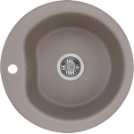 Мойка кухонная AQUATON Мида серый шелк 1A712732MD250