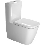 Чаша для напольного унитаза Duravit Happy D.2 белый, без сиденья  2134090000