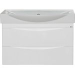 Мебель для ванной Misty Элвис 85 подвесная, белая