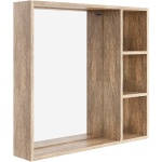 Зеркало Onika Тимбер 80 светлое дерево, с полкой