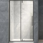 Душевая дверь в нишу Veconi Vianno VN-34В 120 см профиль черный (VN34B-120-01-C7)