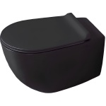 Чаша для подвесного унитаза Simas Vignoni 56 черная без сиденья