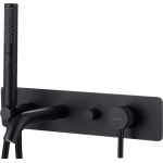 Смеситель для ванны с душем Allen Brau Priority черный матовый