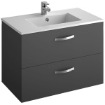 Тумба для комплекта Jacob Delafon Ola 80 серый антрацит