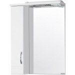 Зеркало-шкаф Aquaton Онда 60 L с подсветкой белый