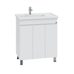 Тумба под раковину напольная Санта Марс 80 белый 700217