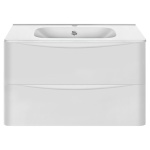 Тумба под раковину Vincea Paola 80 белая VMC-2P800GW