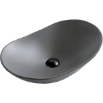 Раковина накладная BelBagno 60.5 см серый матовый (BB1404-H311)