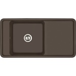 Мойка кухонная AQUATON Беллис 97 кофе 1A725132BS280