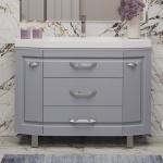 Тумба для комплекта Misty Терра 110 серая