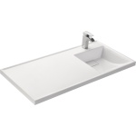 Раковина мебельная Aquaton Лондри 105 R на стиральную машину белый