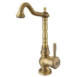 Смеситель Zorg Antic A 305K-BR для кухонной мойки