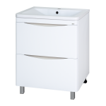 Тумба под раковину Misty Атлантик 100 белая П-Атл-01100-0112Я